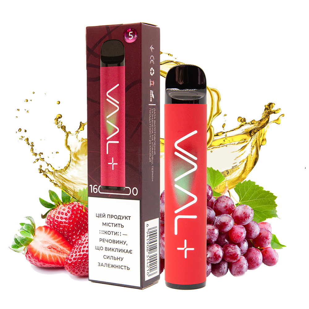 VAAL 1600 + Strawberry grape energy