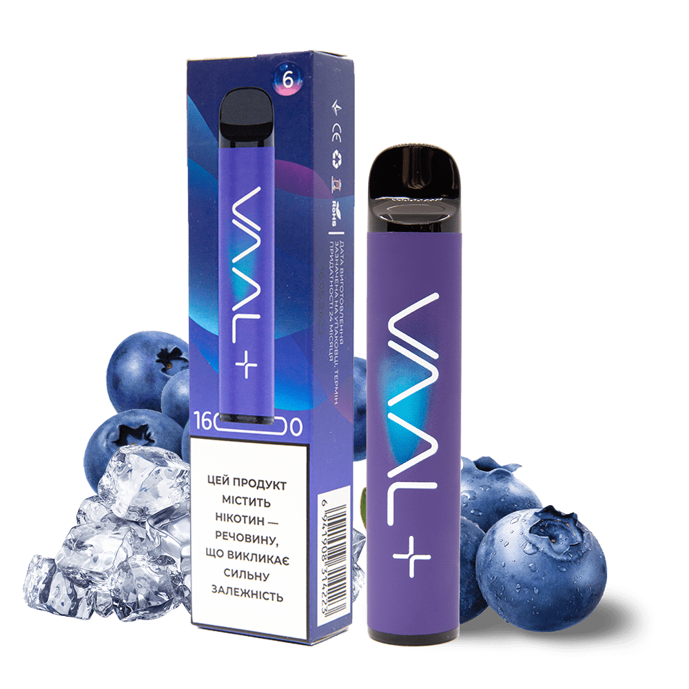 VAAL 1600 + Blueberry ice