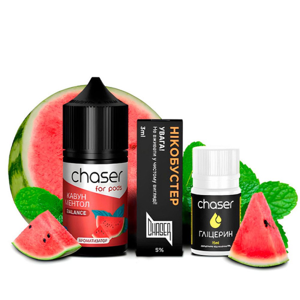 CHASER 30ml Кавун Ментол