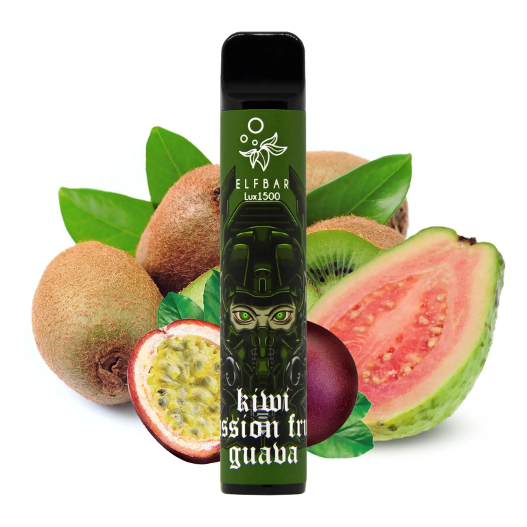 Elf Bar 1500 LUX Kiwi Passion Fruit Guava