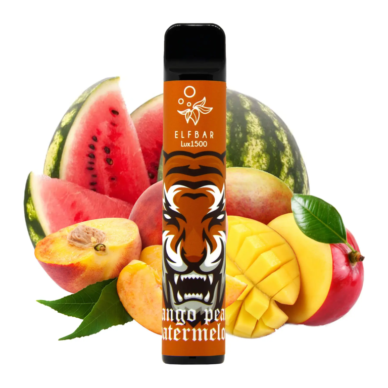 Elf Bar 1500 LUX Mango Peach Watermelon
