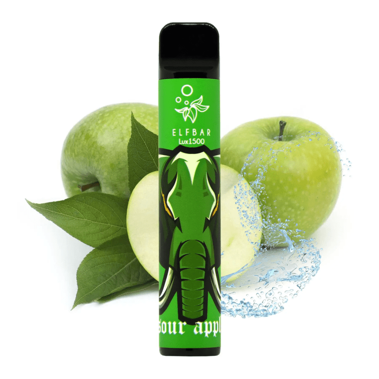 Elf Bar 1500 LUX Sour Apple
