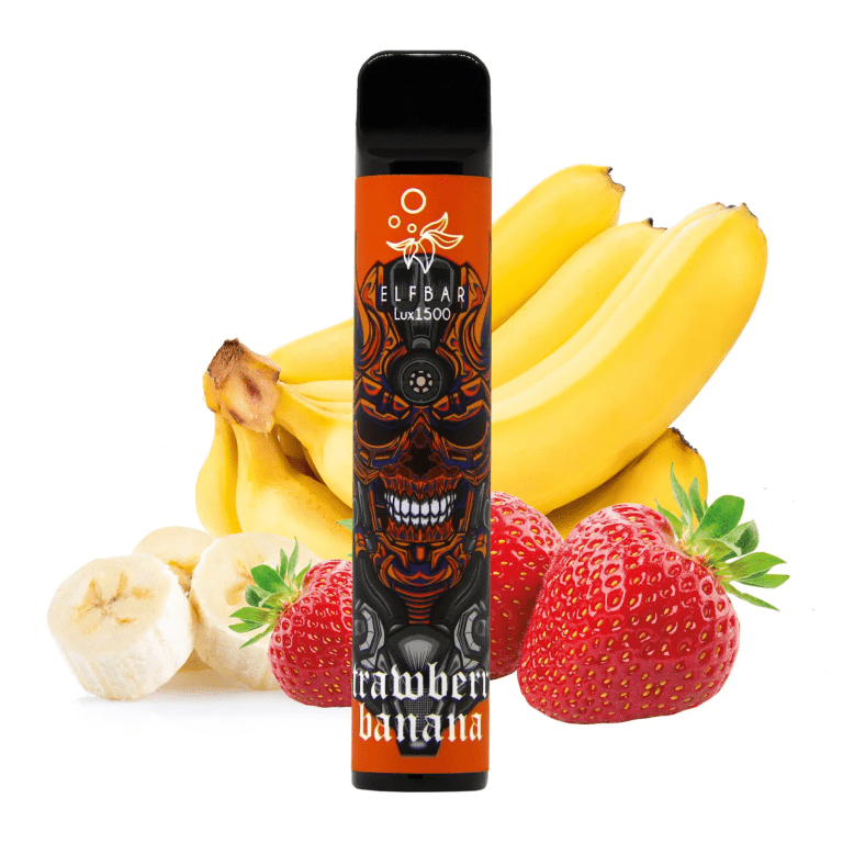 Elf Bar 1500 LUX Strawberry Banana