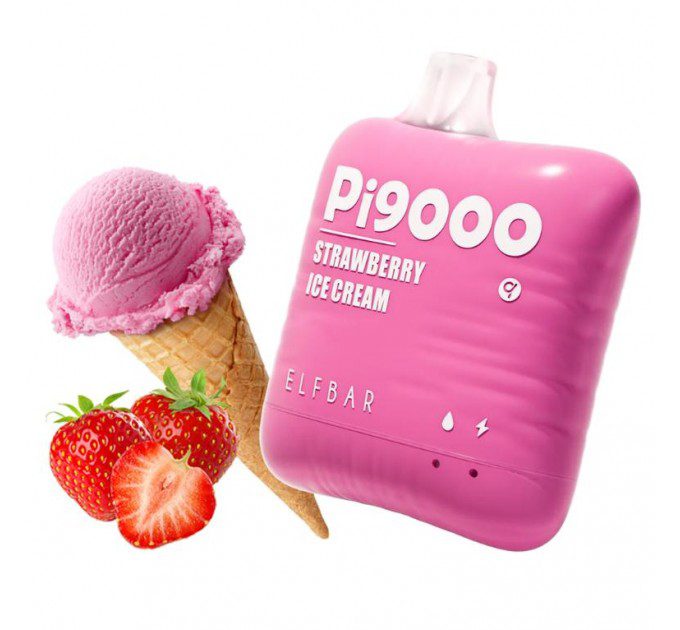 Elf Bar Pi9000 Strawberry ice cream