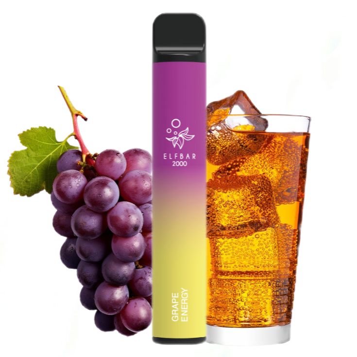 Elf Bar 2000 Grape Energy