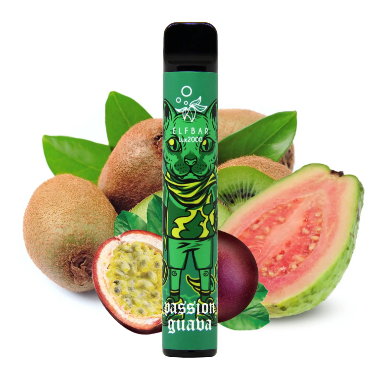 Elf Bar 2000 Kiwi Passion Fruit Guava LUX