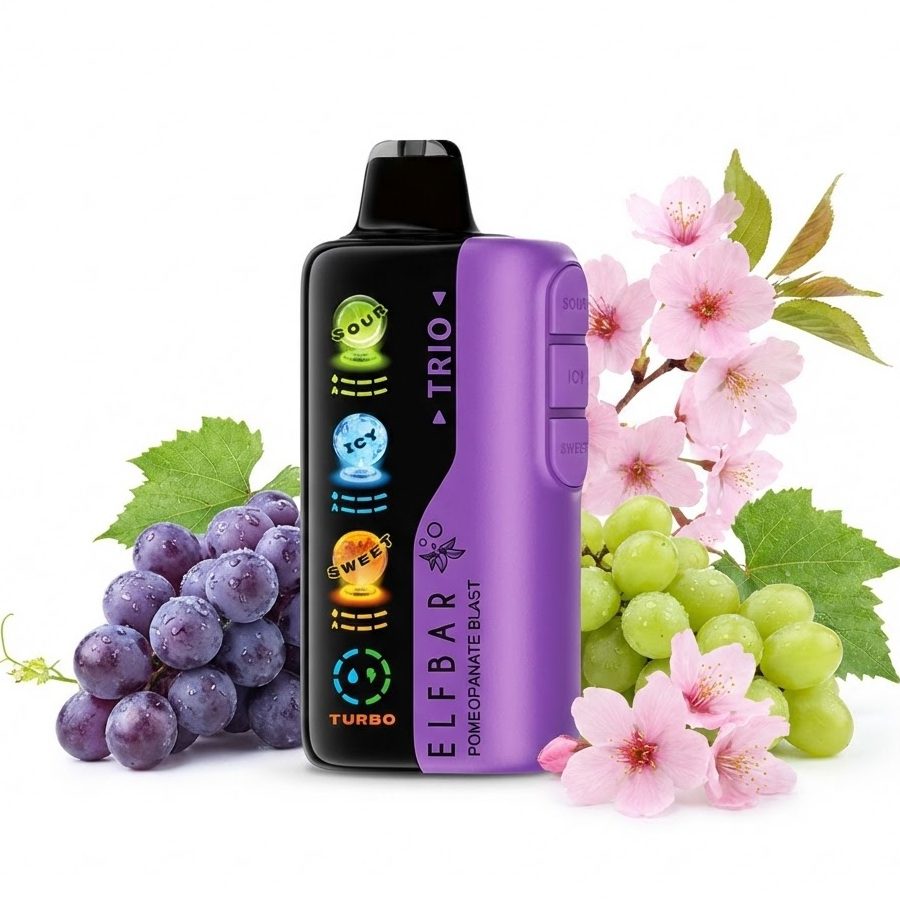 ELF BAR TRIO 40000 Sakura Grape