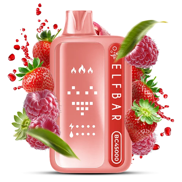 ELF BAR BC45000 Red Raspberry Strawberry