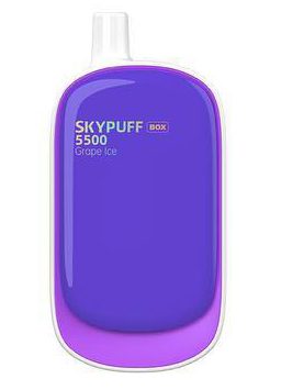 Skypuff BOX 5500 Grape ice