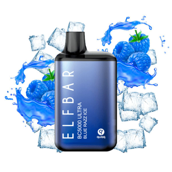 Elf bar BC5000 ultra Blue razz ice