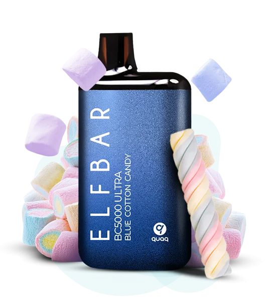 Elf bar BC5000 ultra Blue Cotton Candy