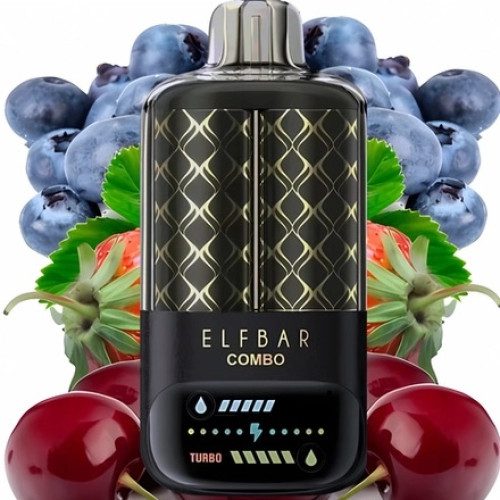 Elf bar 25000 Combo Blueberry Sour Raspberry - Cherry