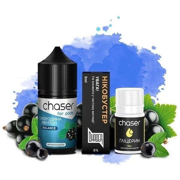 CHASER 30ml Смородина Ментол