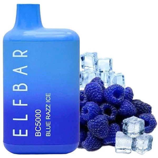 Elf Bar BC5000 Blue Razz Ice