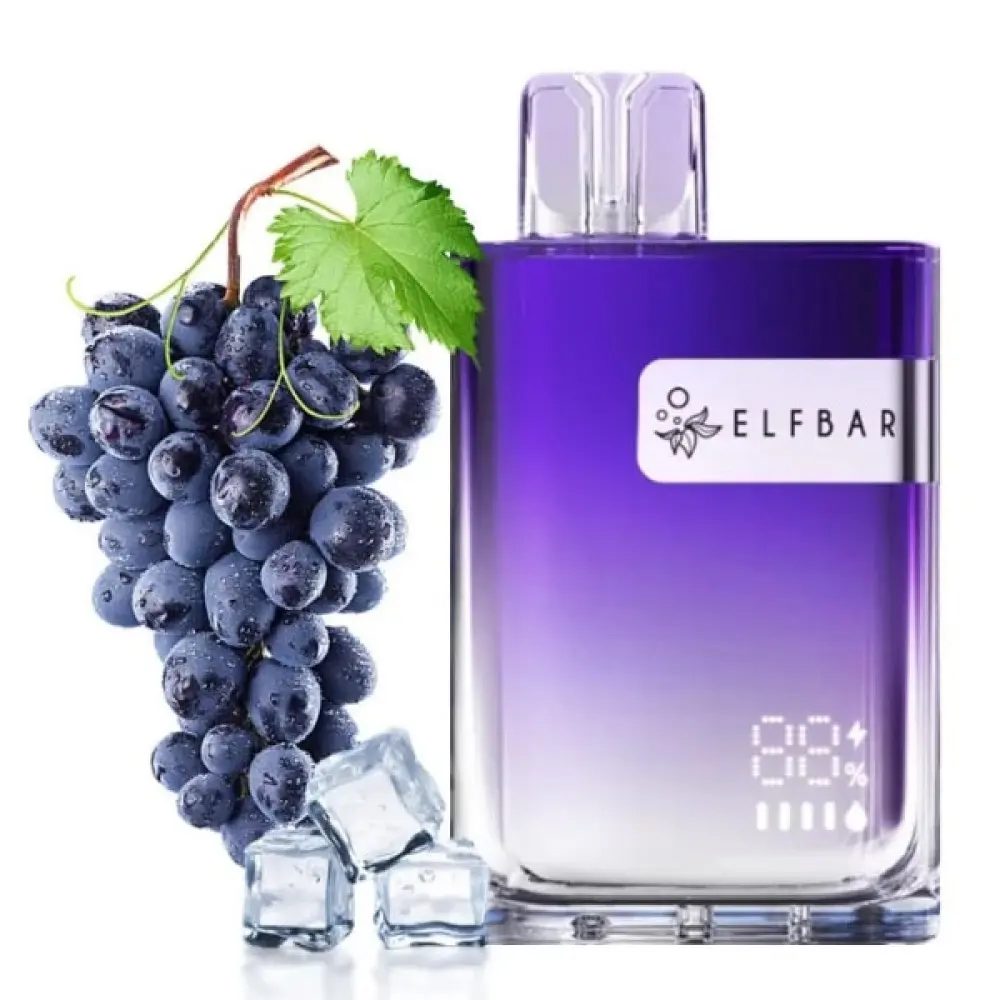 ELF BAR CR8000 Grape ice