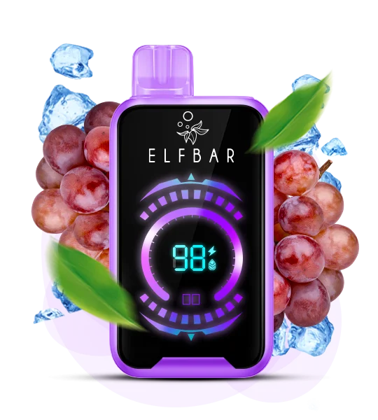 Elf bar RAYA D2 20000 Grape ice