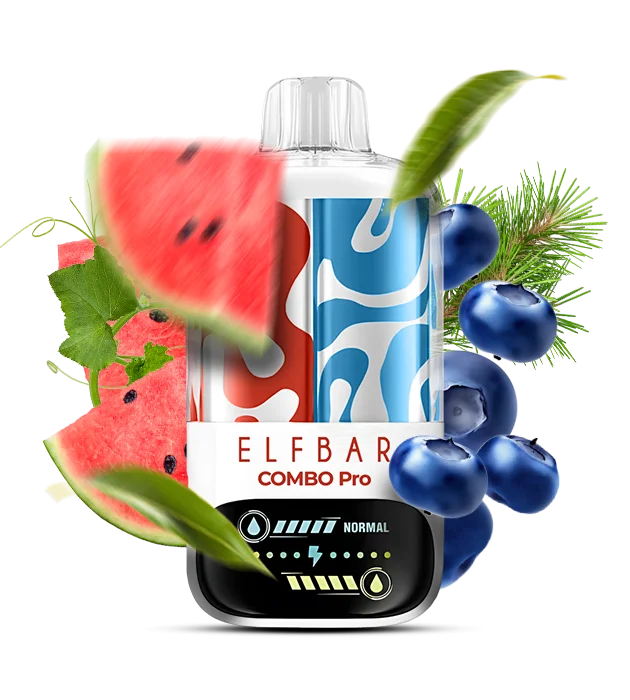 ELF BAR COMBO PRO 30000 Pro Watermelon ice & Blueberry