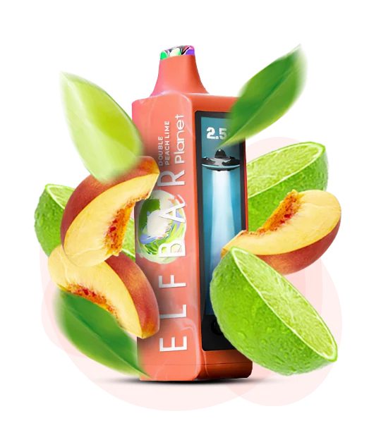 Elf bar Planet 25000 Double Peach Lime