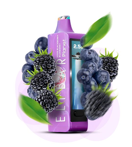 Elf bar Planet 25000 Sour Blackberry Blueberry