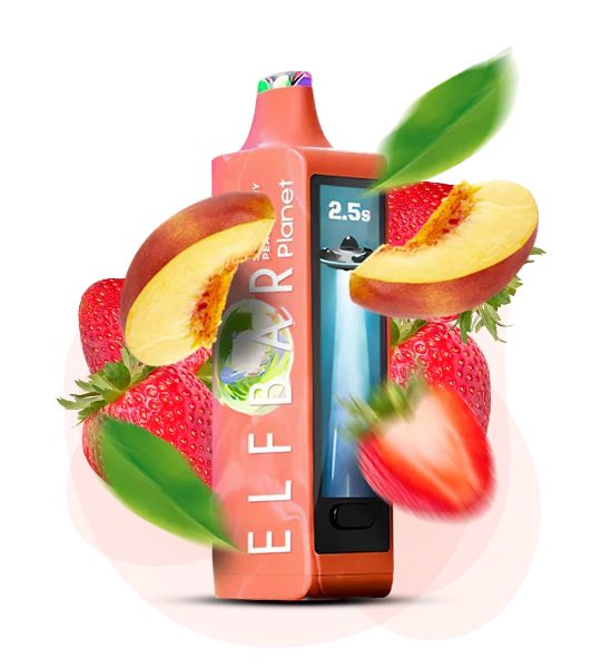 Elf bar Planet 25000 Strawberry Peach