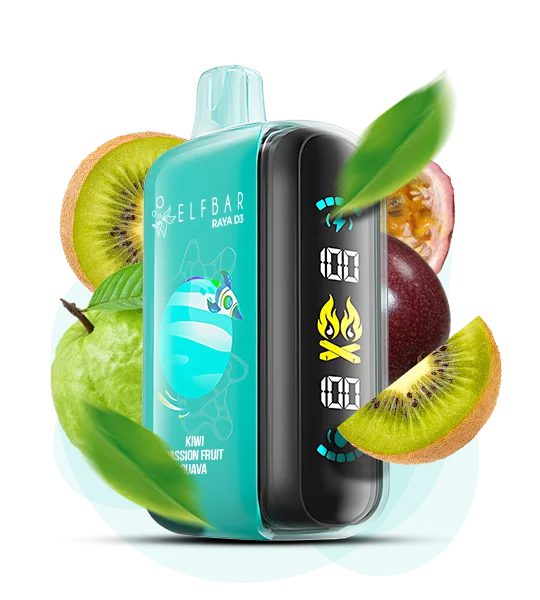 Elf Bar RAYA D3 25000 Kiwi Passion Fruit Guava