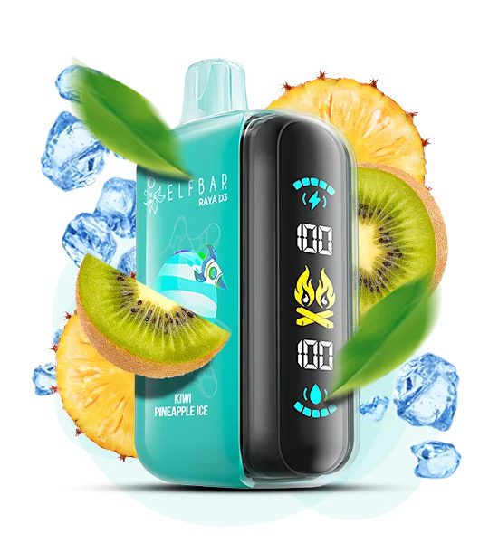 Elf Bar RAYA D3 25000 Kiwi Pineapple ice