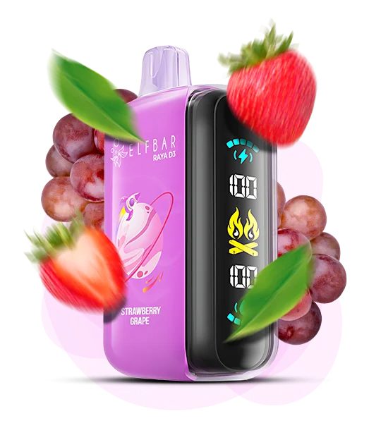 Elf Bar RAYA D3 25000 Strawberry Grape