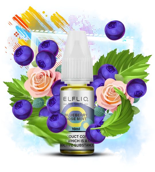 Elf Liq Blueberry rose mint 10ml
