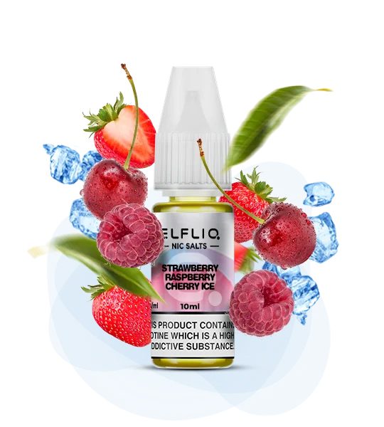 Elf Liq Strawberry raspberry cherry ice 10ml
