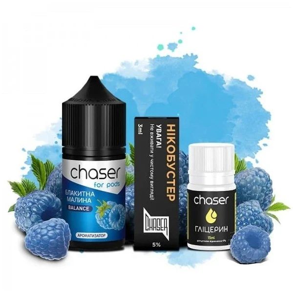 CHASER 30ml Блакитна Малина