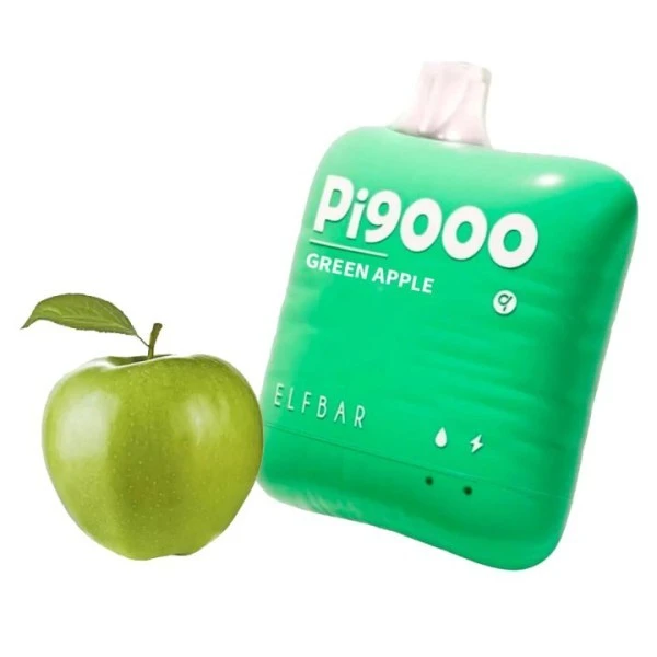 Elf Bar Pi9000 Green aapple