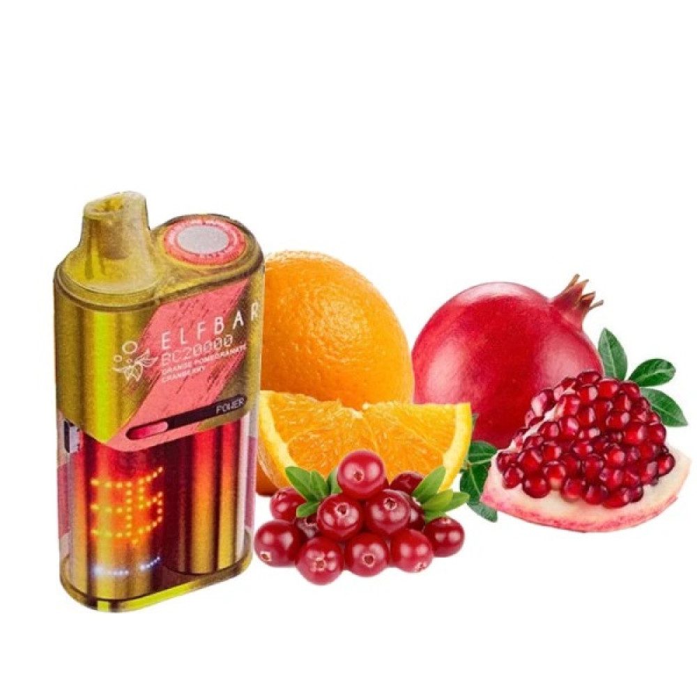 Elf bar BC 20000 Orange Pomengrate Cranberry