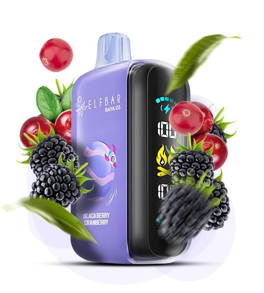 Elf Bar RAYA D3 25000 Blackberry Cranberry