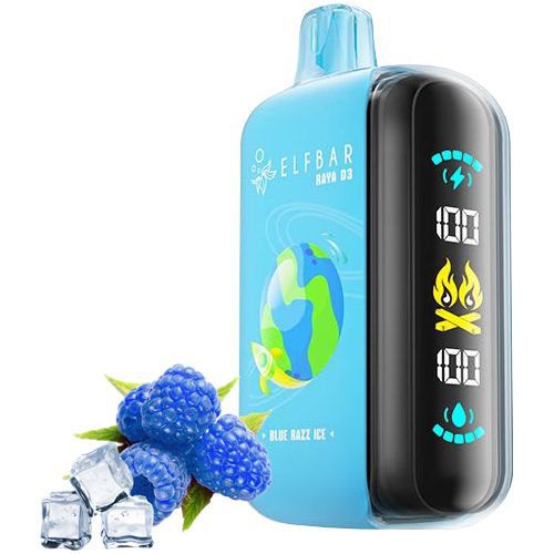 Elf Bar RAYA D3 25000 Blue Razz ice