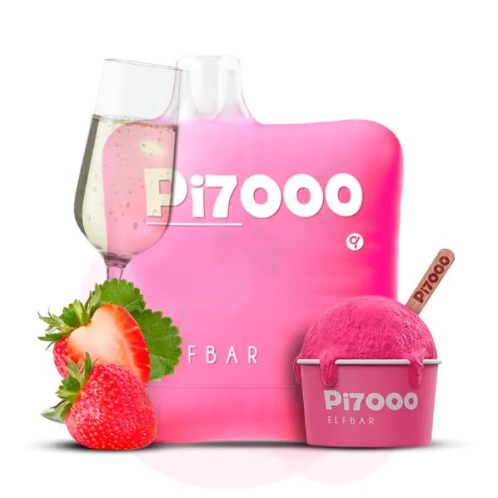Elf Bar Pi7000 Champagne Strawberry ice cream