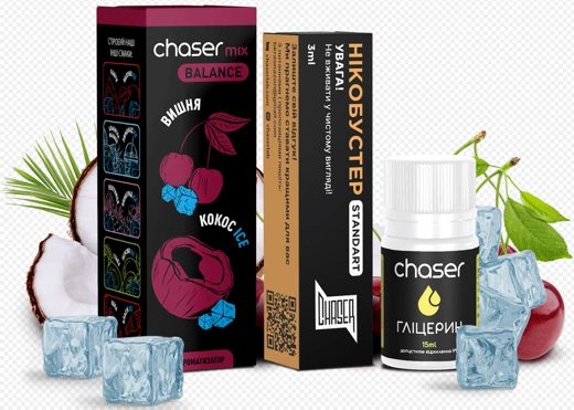 CHASER 30ml Кокос Вишня ice