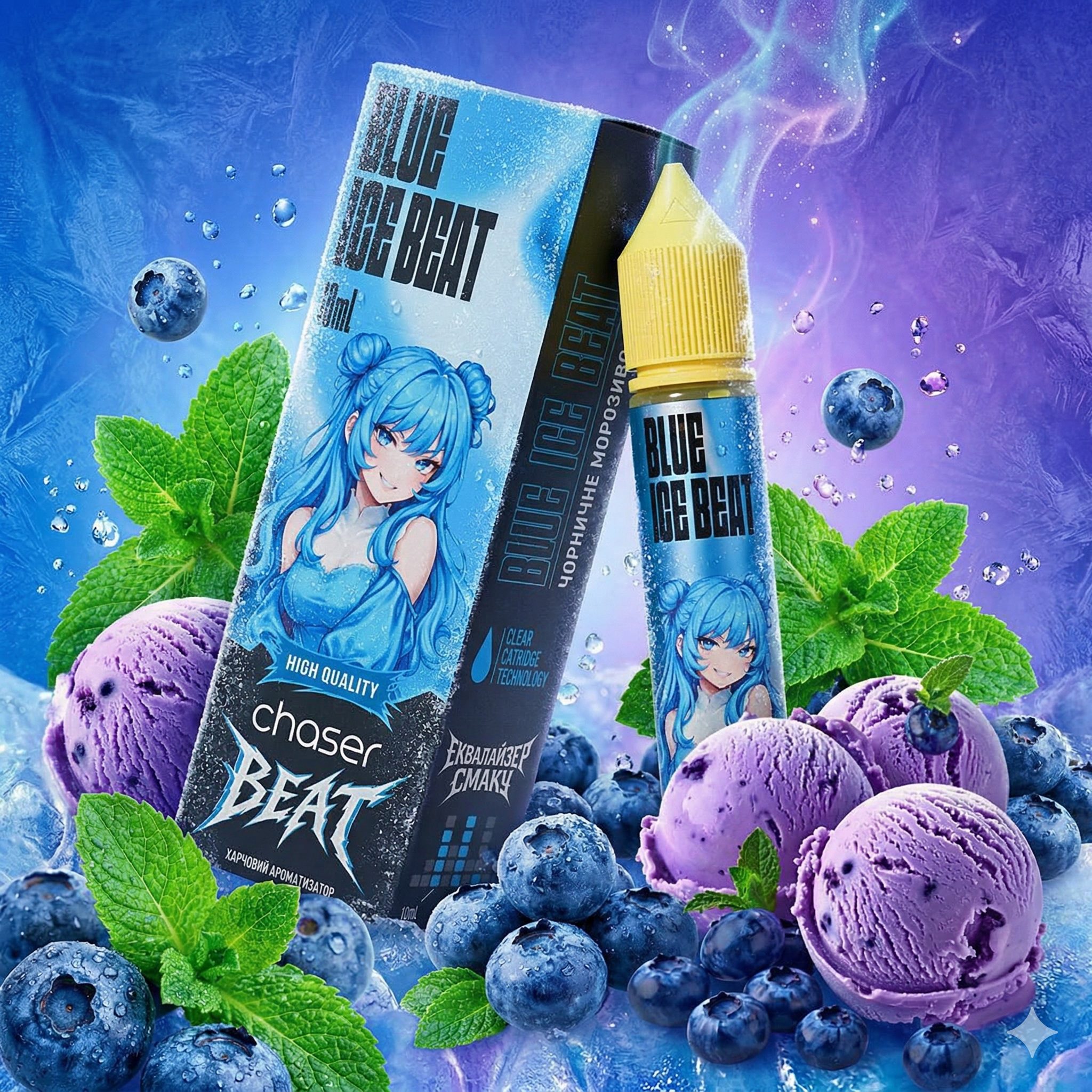 CHASER BEAT 30ml Blue ice Beat