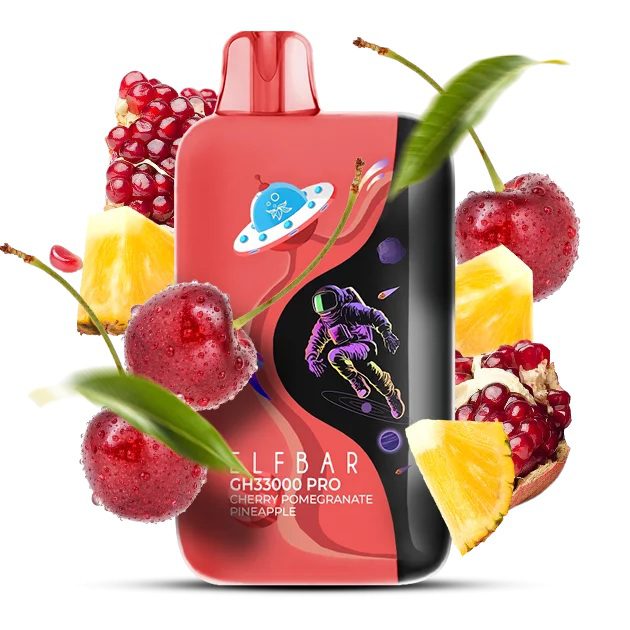 ELF BAR GH33000 PRO Cherry Pomegranate Pineapple
