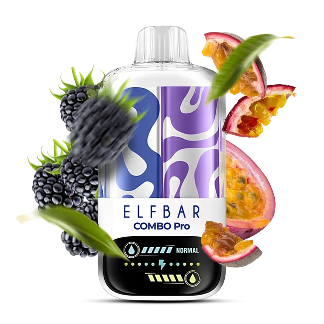 ELF BAR COMBO PRO 30000 Blackberry & Passion Fruit