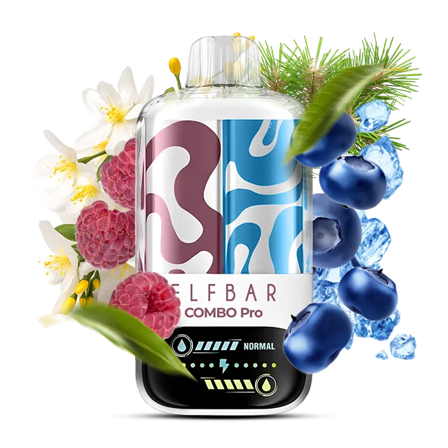ELF BAR COMBO PRO 30000 Pro Jasmine Raspberry & Blueberry ice