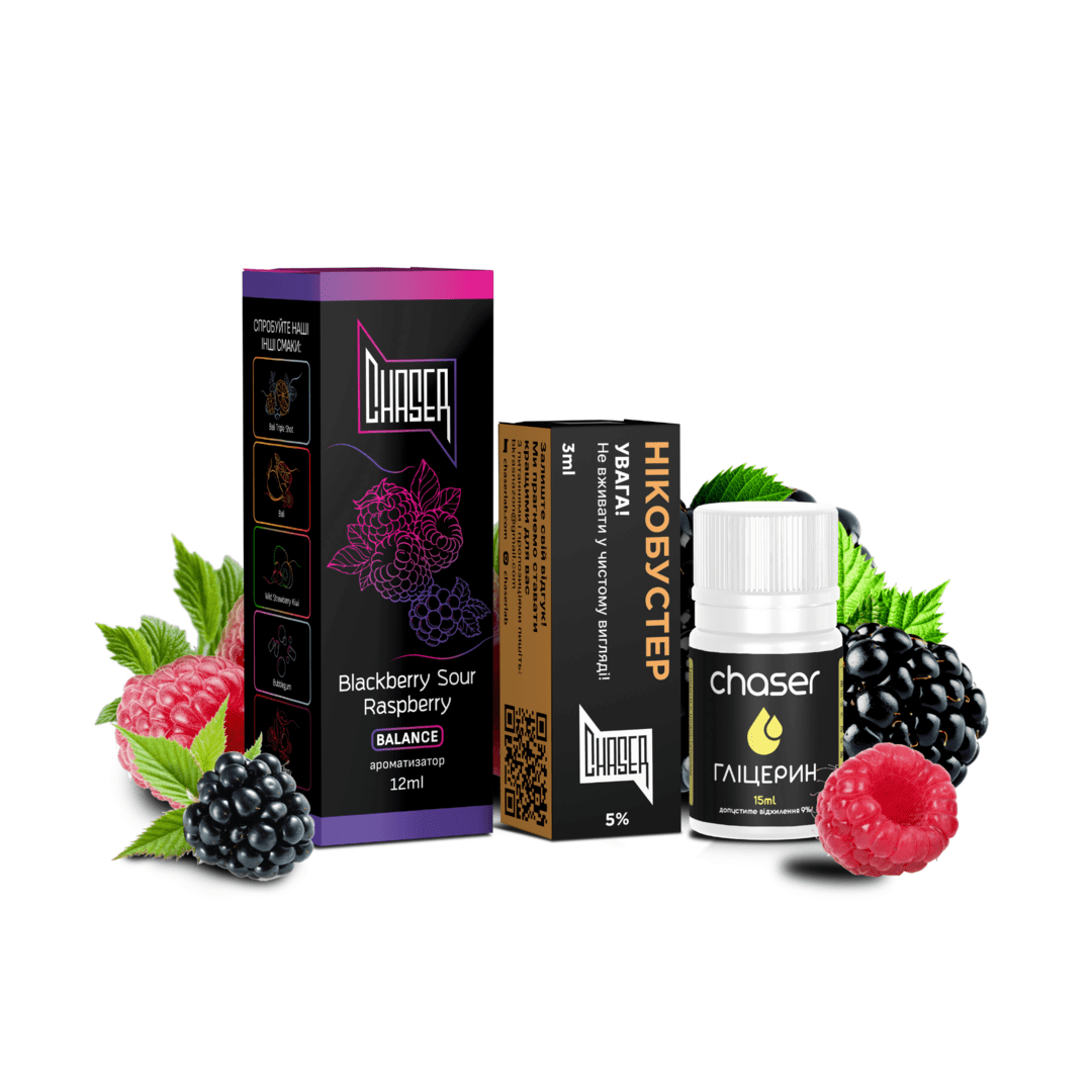 CHASER 30ml Blackberry Sour Raspberry