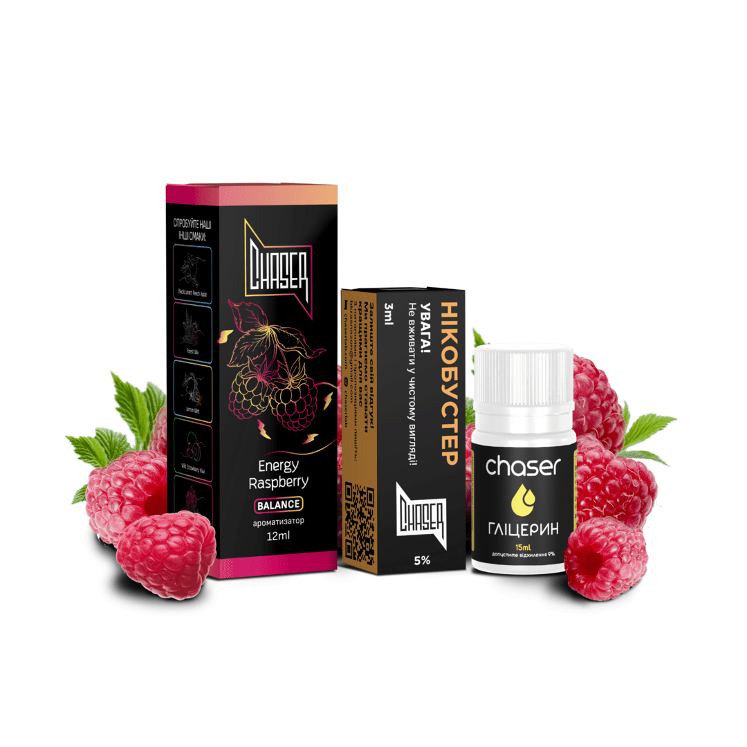 CHASER 30ml Energy Raspberry