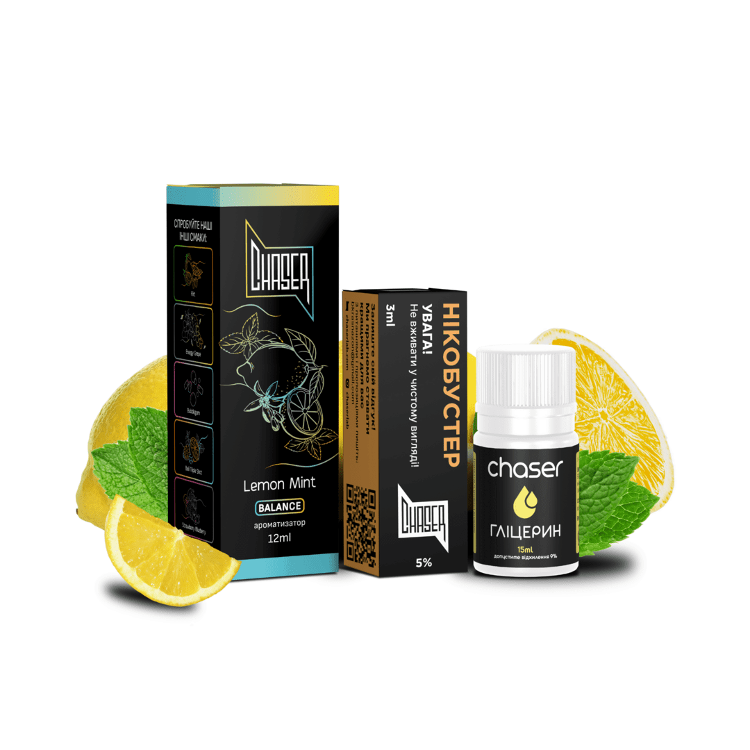 CHASER 30ml Lemon mint