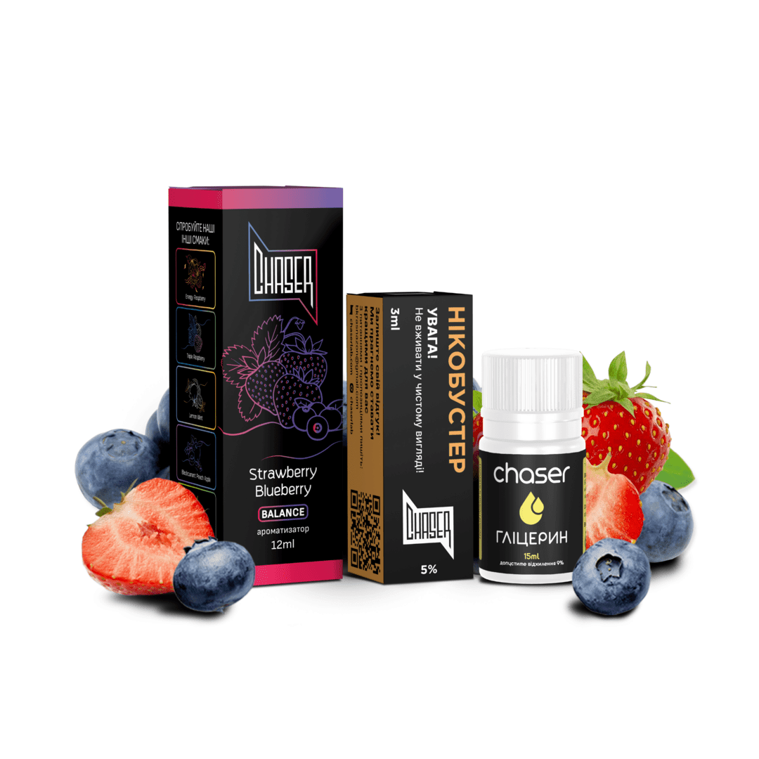 CHASER 30ml Strawberry Blueberry