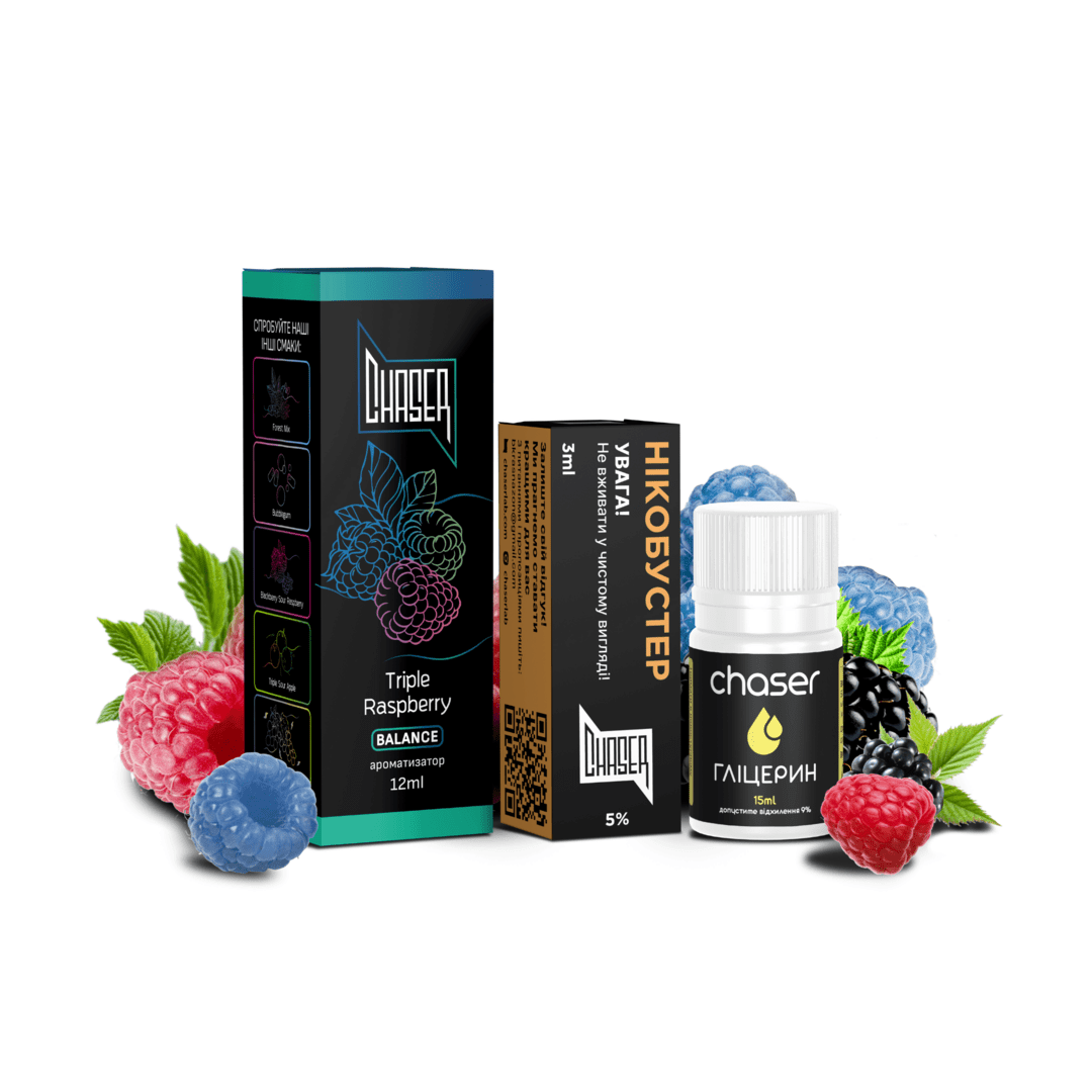 CHASER 30ml Triple raspberry