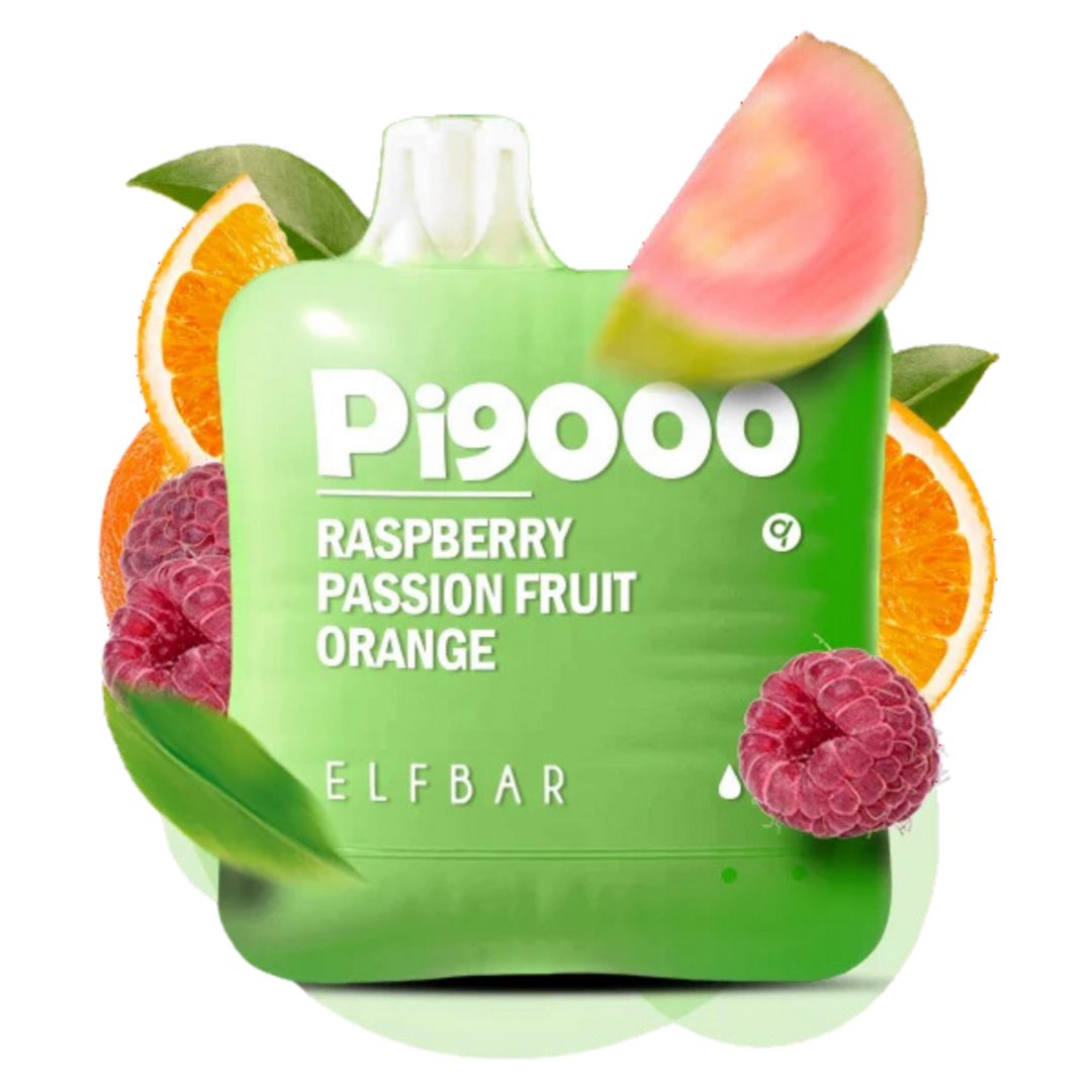 Elf Bar Pi9000 Raspberry Passion Fruit Orange