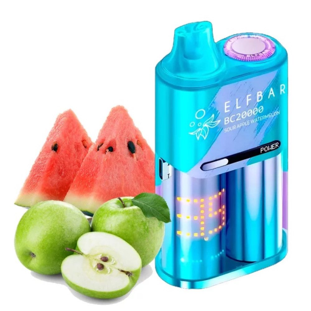Elf bar BC 20000 Sour Apple Watermelon