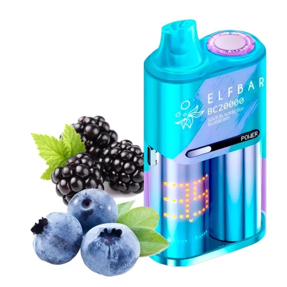 Elf bar BC 20000 Sour Blackberry Blueberry