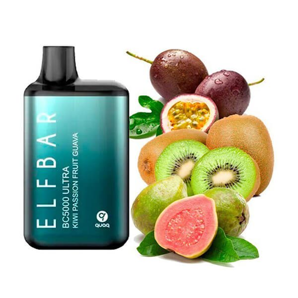 Elf bar BC5000 ultra Kiwi Passion Fruit Guava