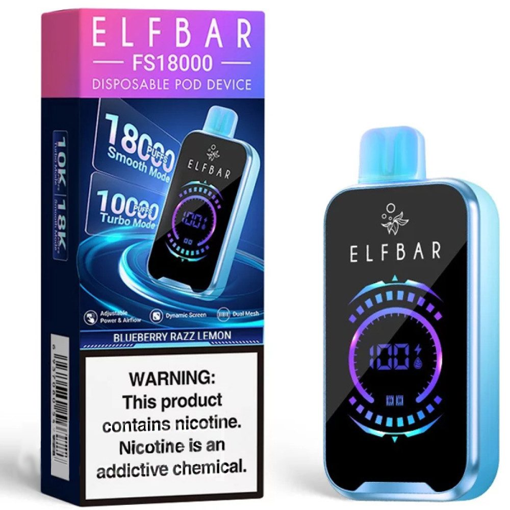 ELF BAR FS18000 Blueberry razz lemonade